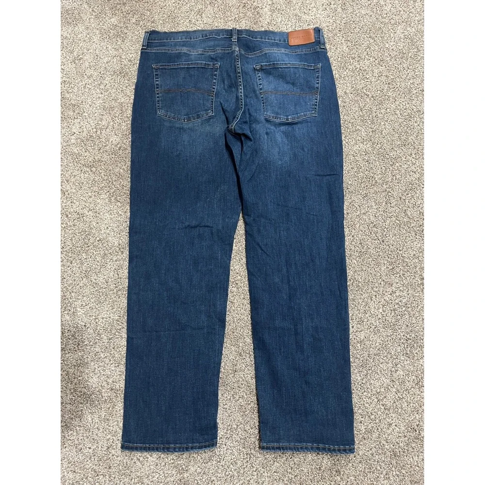 Lucky Brand 221 Straight Leg Jeans Mens 40x32 Dark Wash Stretch Denim
